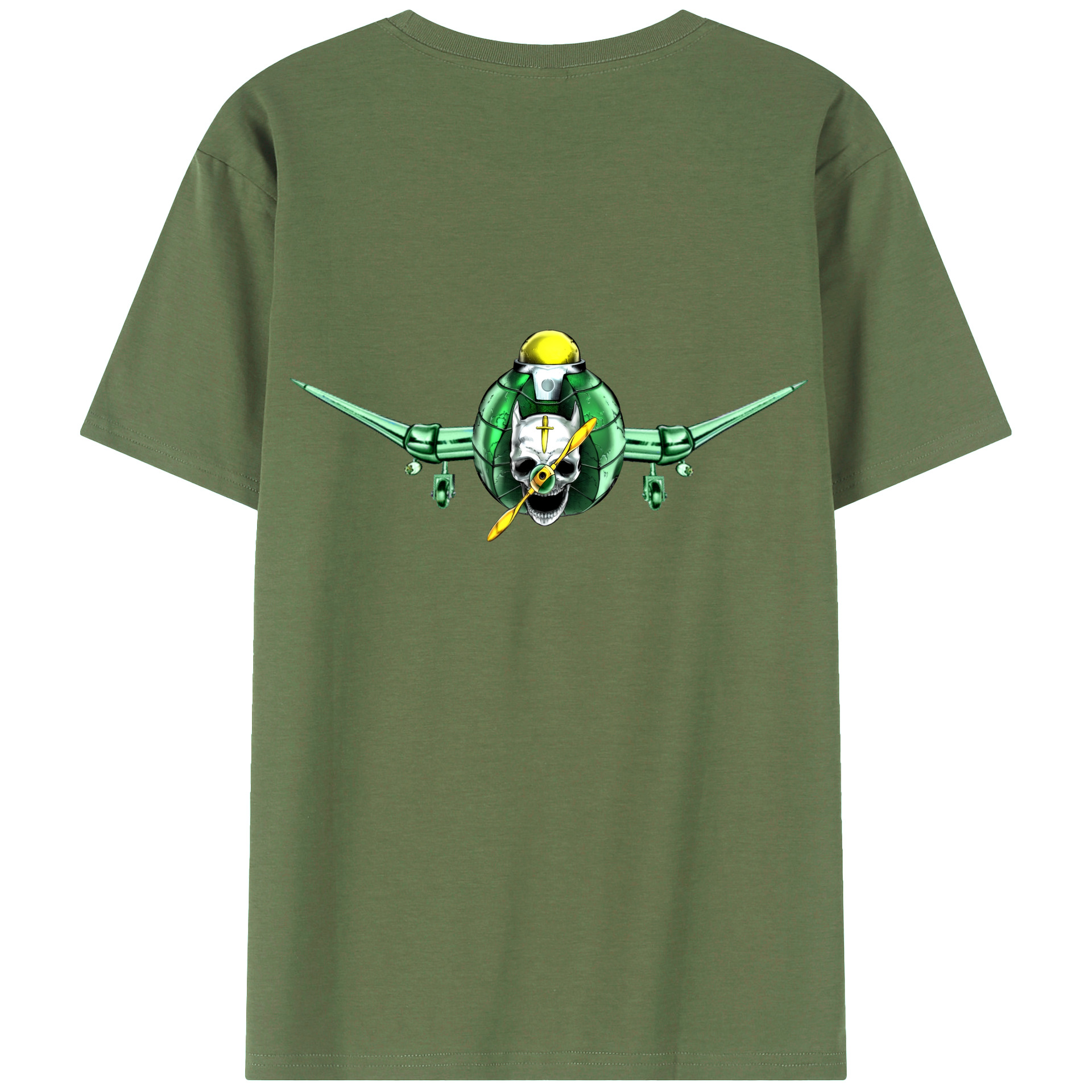 （画像用） ジョジョの奇妙な冒険 ナランチャ?ギルガ JoJo's Bizarre Adventure Narancia Ghirga 綿100％ メンズ半袖Tシャツ（バックプリント） 通気性